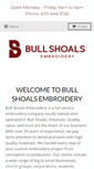 Mobile Screenshot of bullshoalsembroidery.com